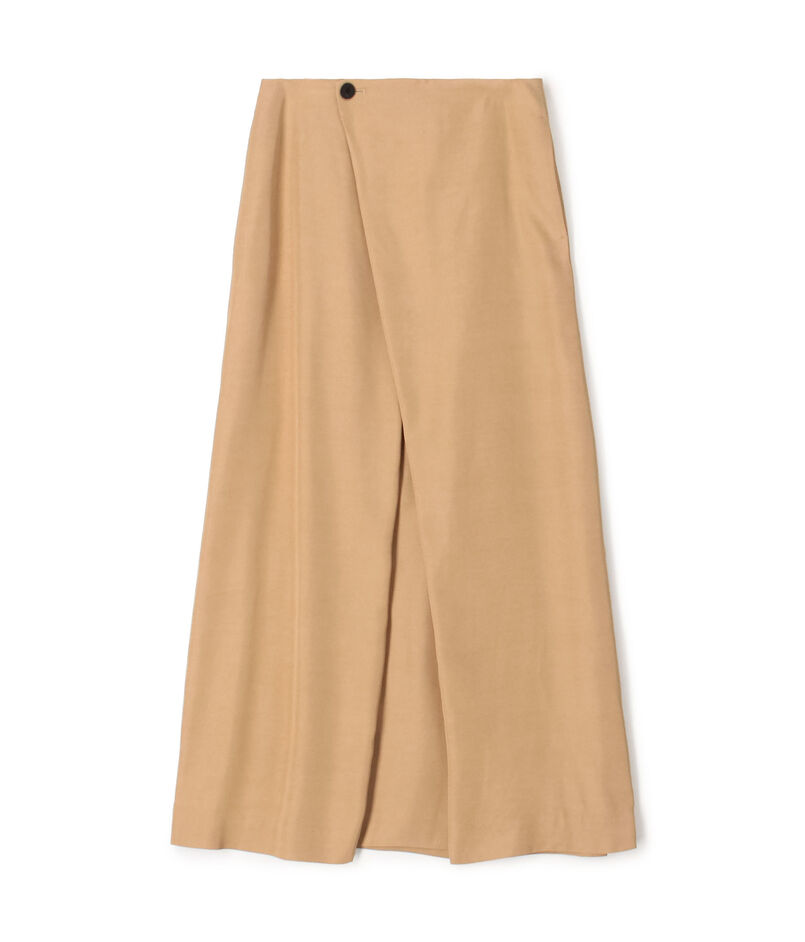 レーヨンシルク ラップスカート