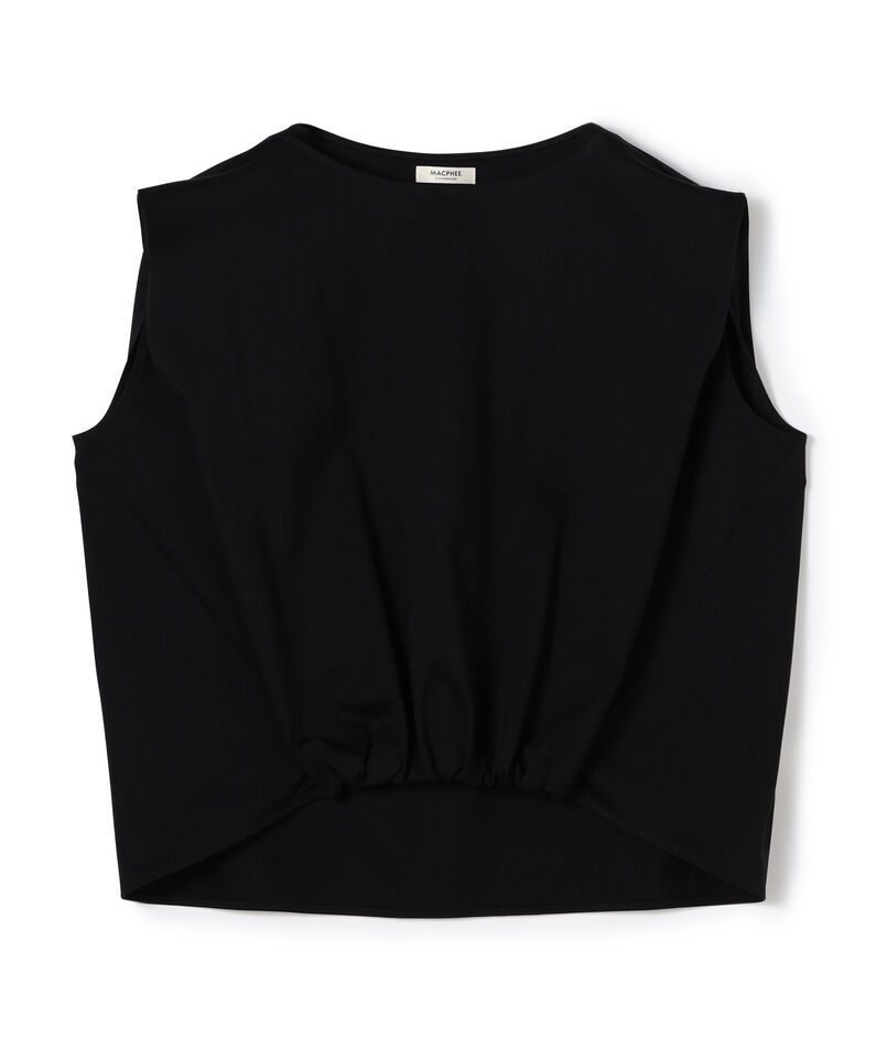 トリコットジャージー タックギャザープルオーバー