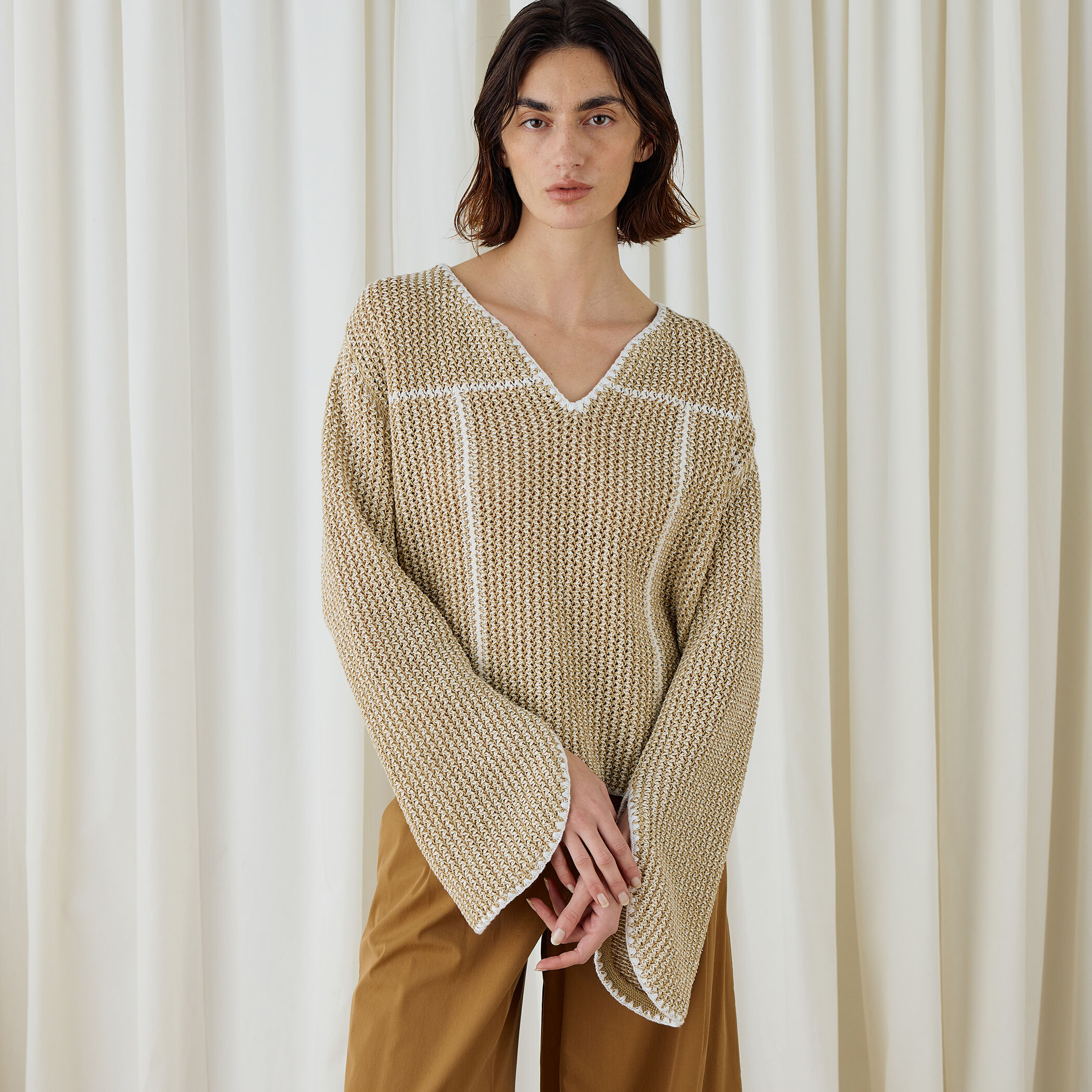 タックパターン ワイドプルオーバー｜トゥモローランド 公式通販