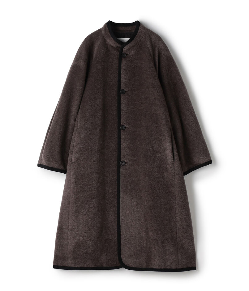 スーリーアルパカシャギー ロングコート