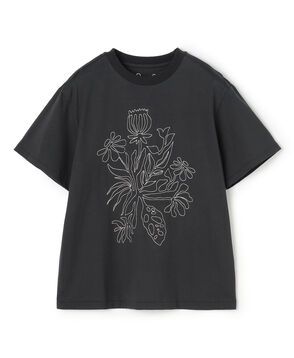 ボタニカルエンブロイダリー Tシャツ