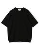 TOMORROWLAND tricot シーアイランドコットン ハーフスリーブクルーネックニット