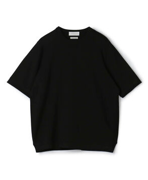 TOMORROWLAND tricot シーアイランドコットン ハーフスリーブクルーネックニット
