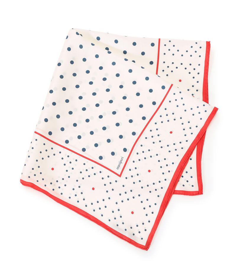 manipuri geometric dot scarf