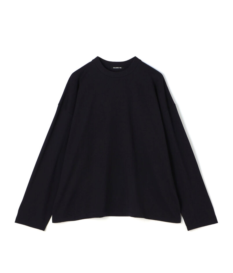 コットン吊り天竺 ロングスリーブカットソー