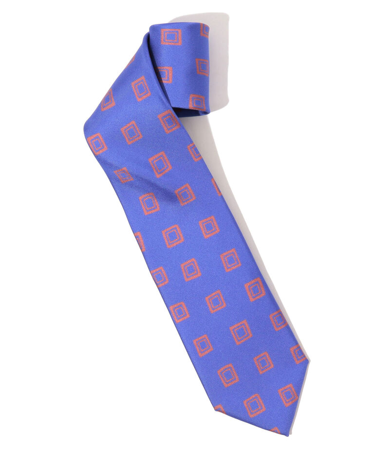 Charvet シルクプリント ネクタイ