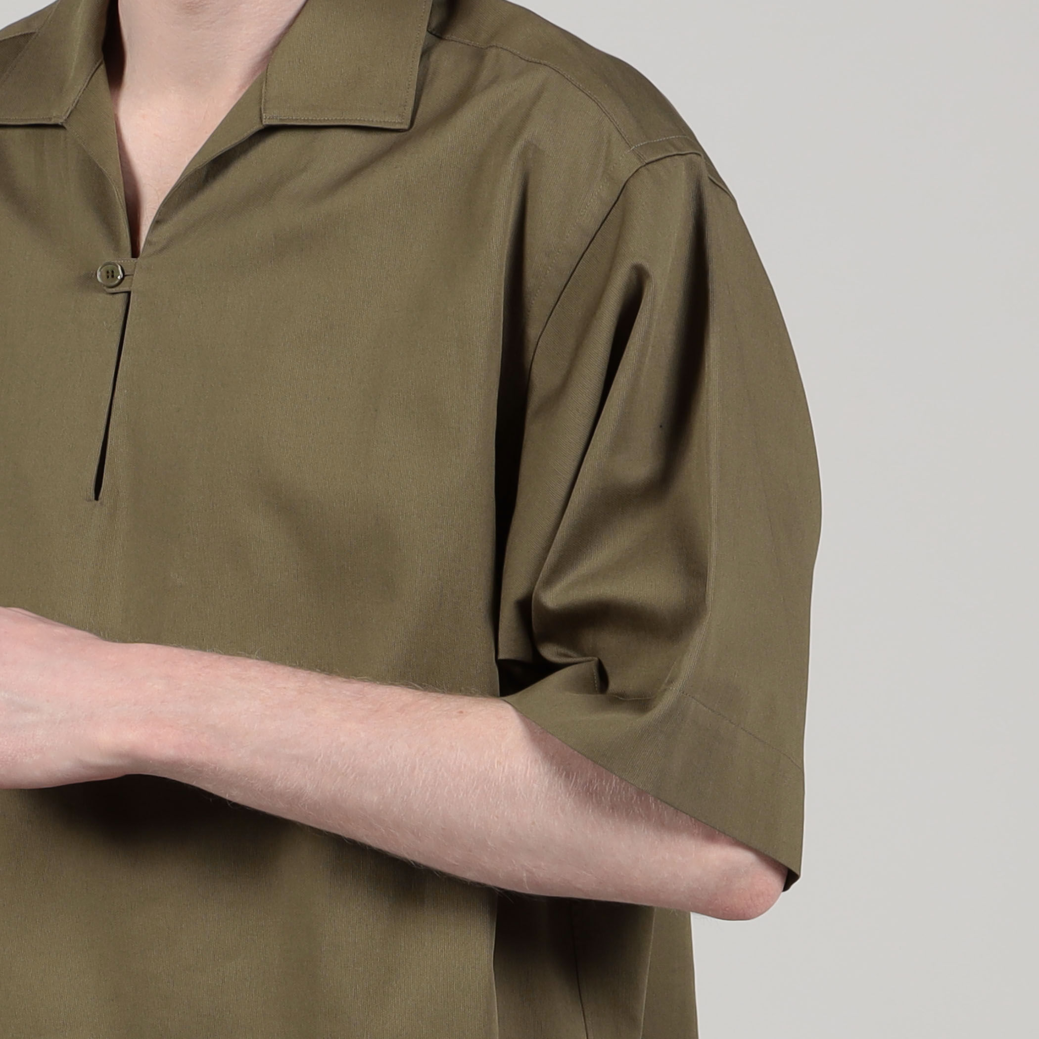 コットンピケ カプリシャツ｜トゥモローランド 公式通販