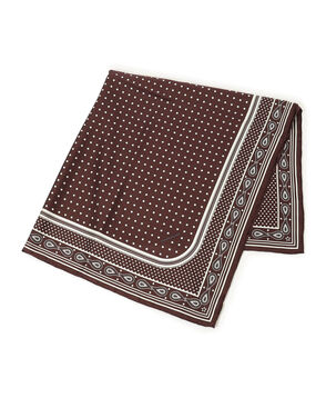 TOMORROWLAND シルクバンダナ柄スカーフ