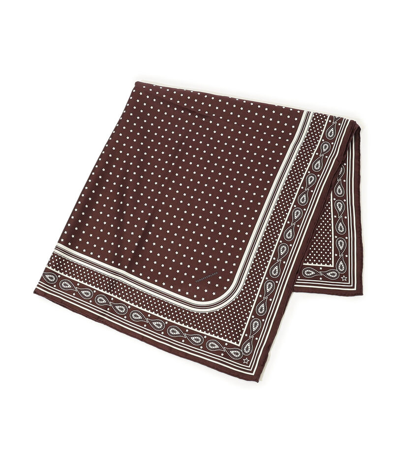 TOMORROWLAND シルクバンダナ柄スカーフ