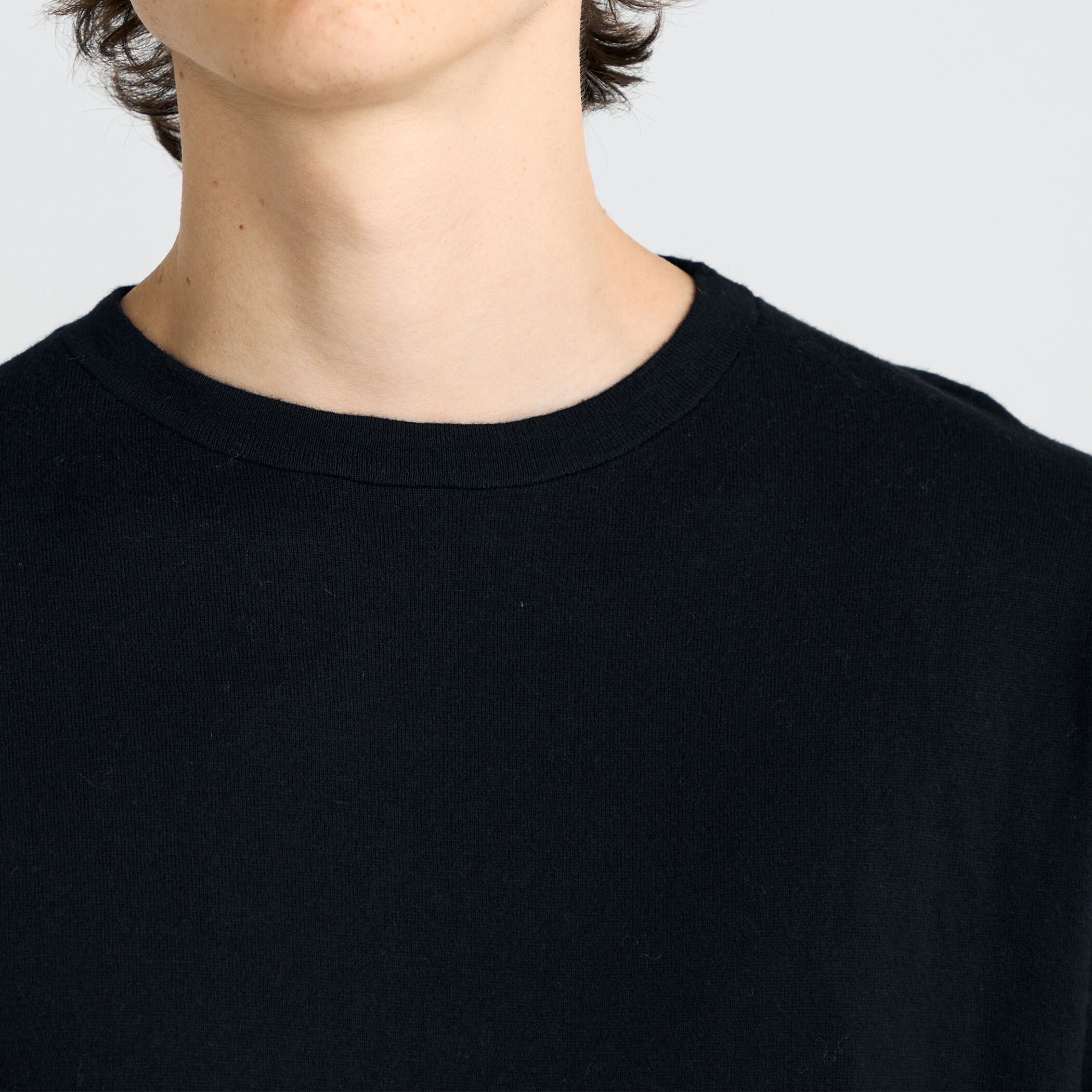 コットンカシミヤ ハーフスリーブニット｜トゥモローランド 公式通販