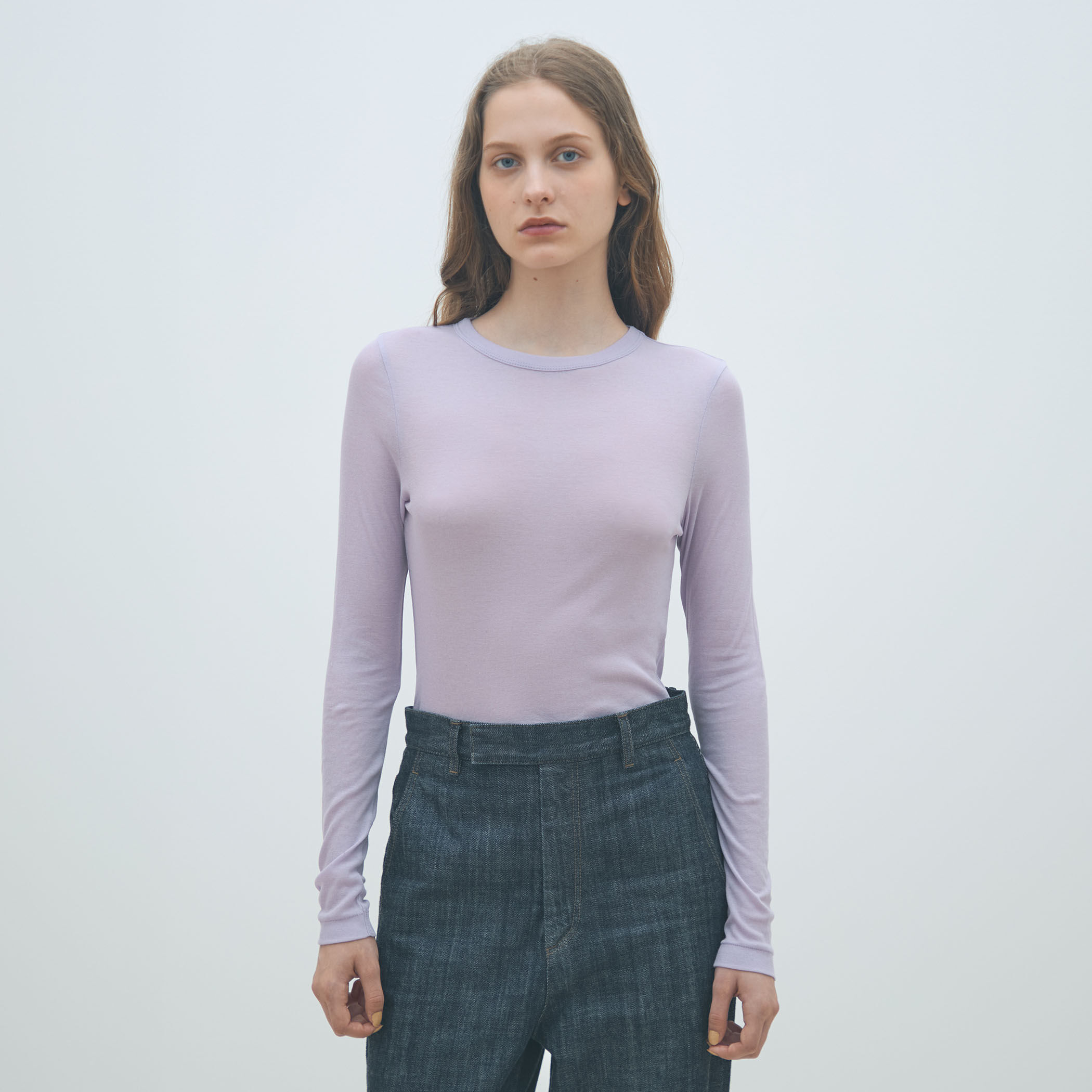 一部追加予約】シアージャージー クルーネックプルオーバー