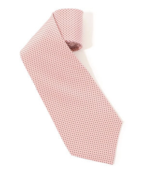 MAISON et VOYAGE シルクプリント1mmドット ワイドタイ