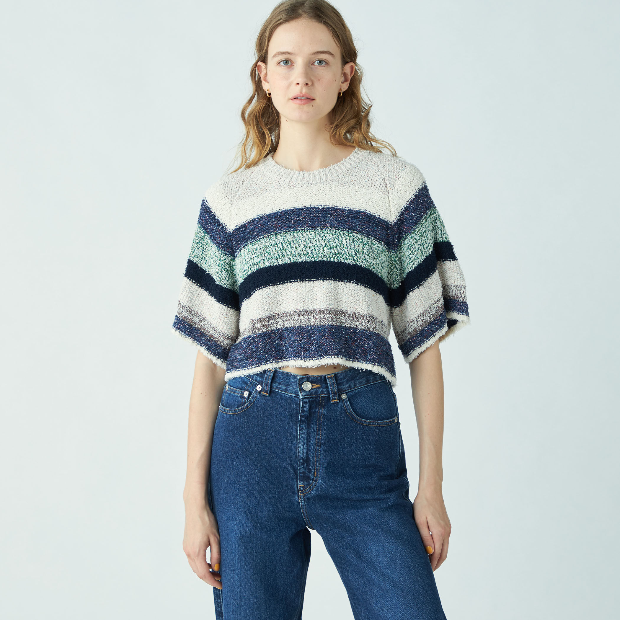 【61614432】 3/60オーガニックウールサバイバルクロス/ダブルブルブリーテッド