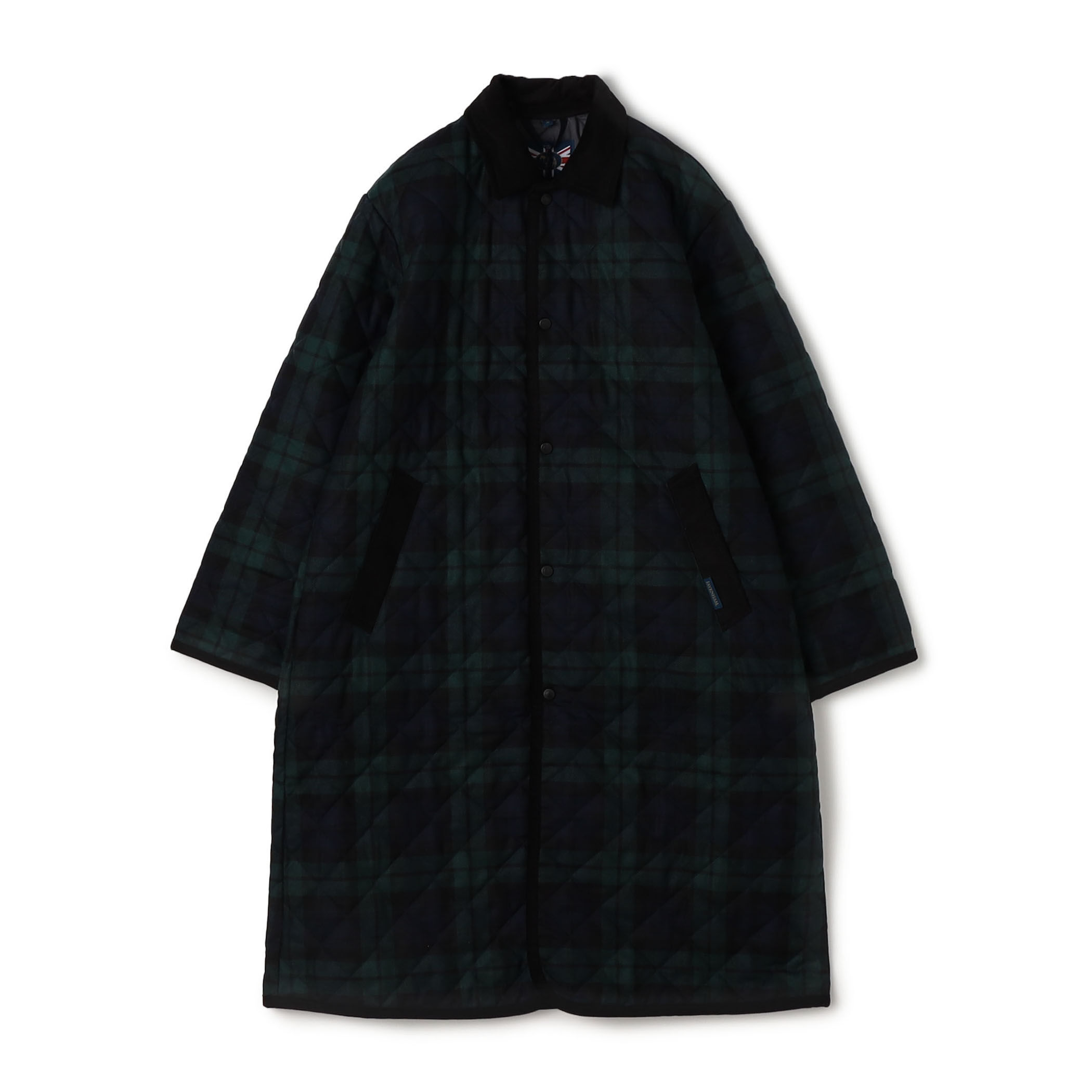 【Ⓜ️】LAVENHAM×TOMORROWLANDナイロンキルティング 別注】LAVENHAM×TOMORROWLAND Brundon キルティングコート