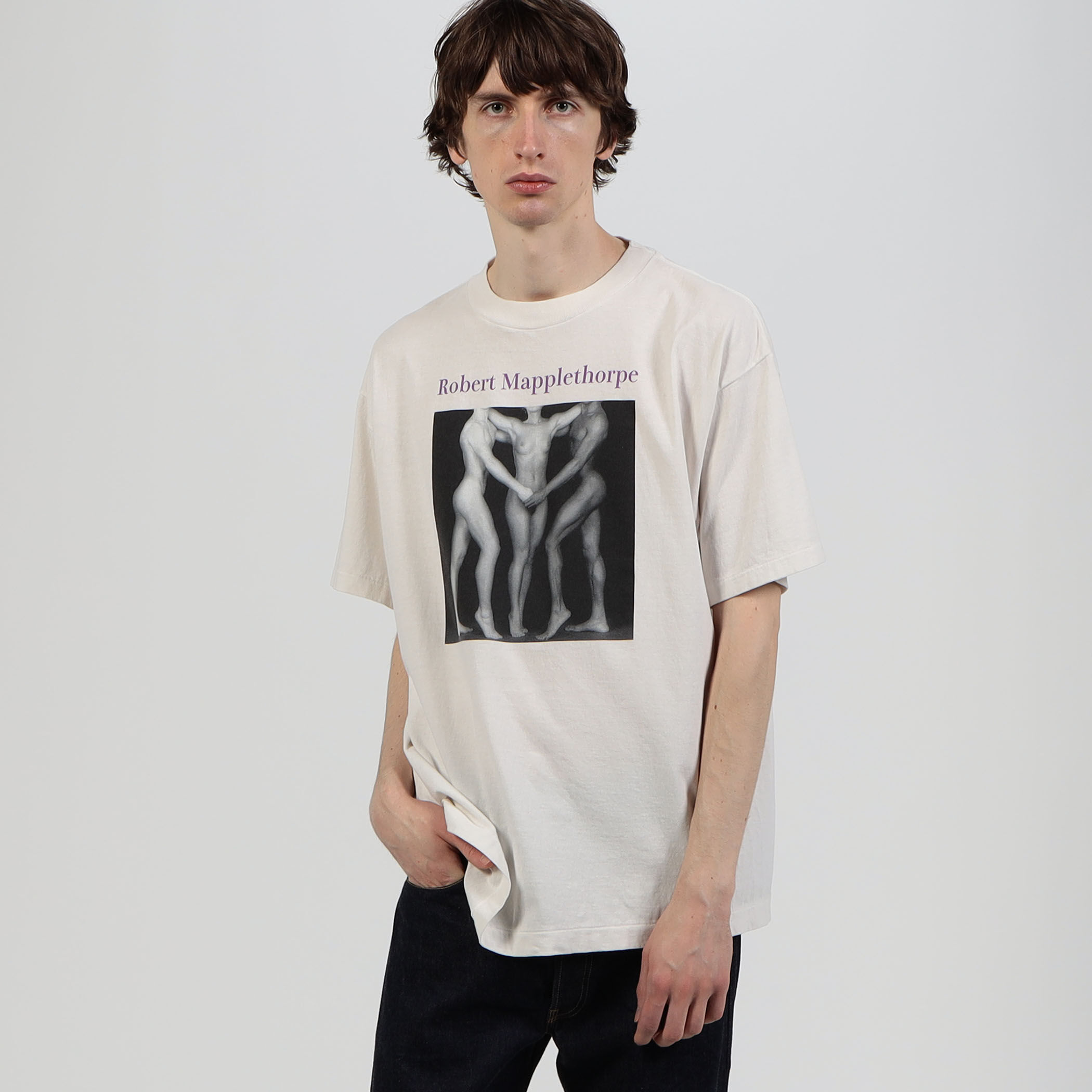 SAINT Mxxxxxx コットン クルーネックTシャツ|トゥモローランド SAINT Mxxxxxx コットン クルーネックTシャツ|トゥモローランド