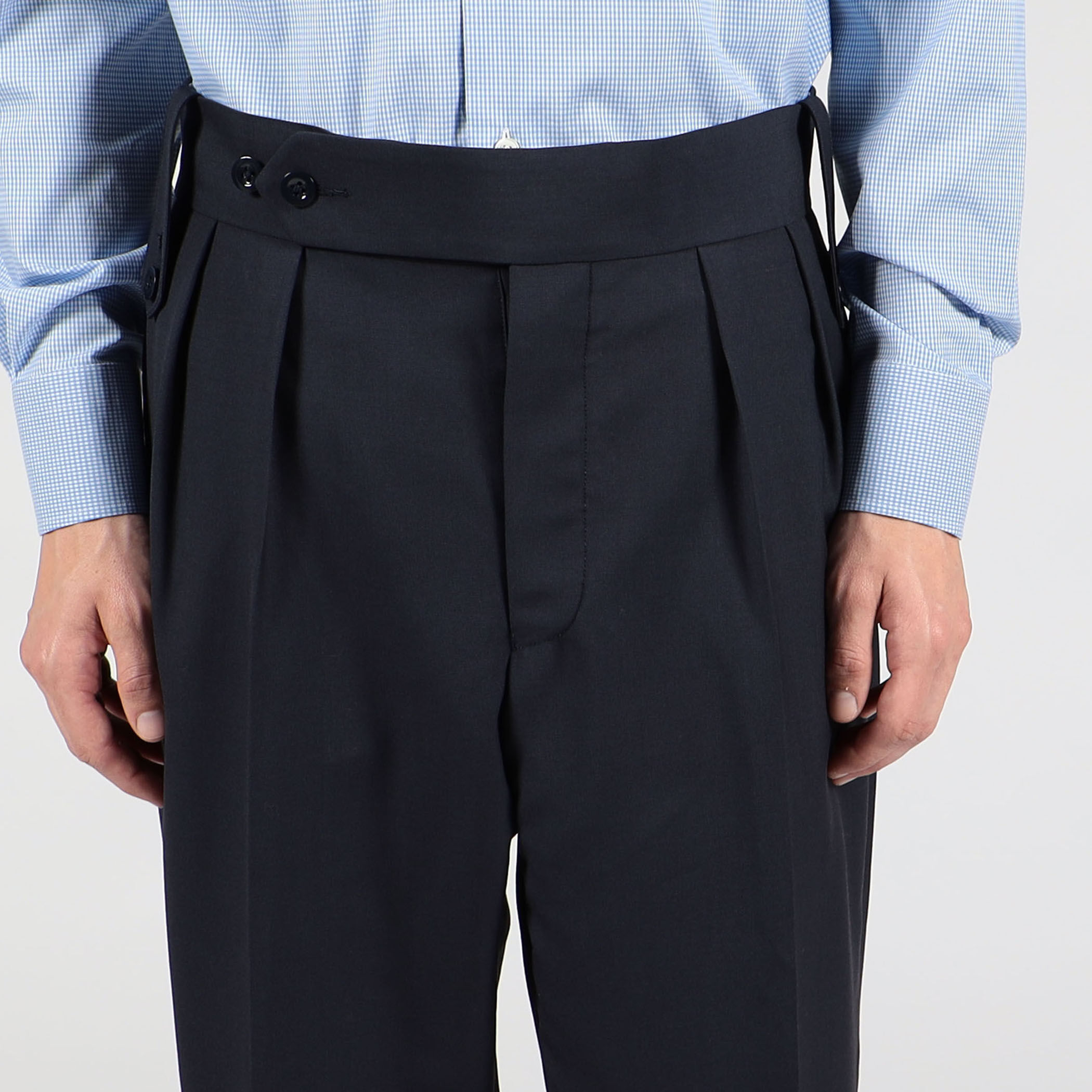 別注】Tangent HENRY ウールツイル トラウザーズ｜トゥモローランド