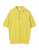 ■シルクコットン ニットポロシャツ SESIA