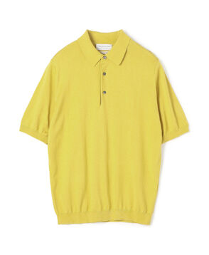 ■シルクコットン ニットポロシャツ SESIA
