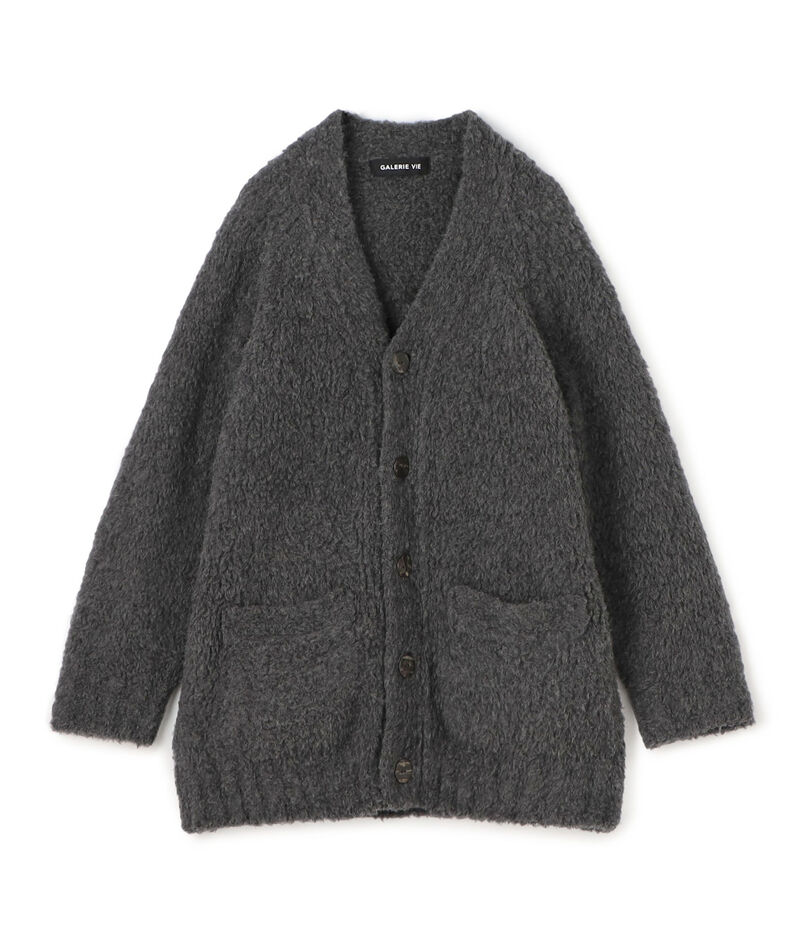 ブリティッシュファー カーディガン