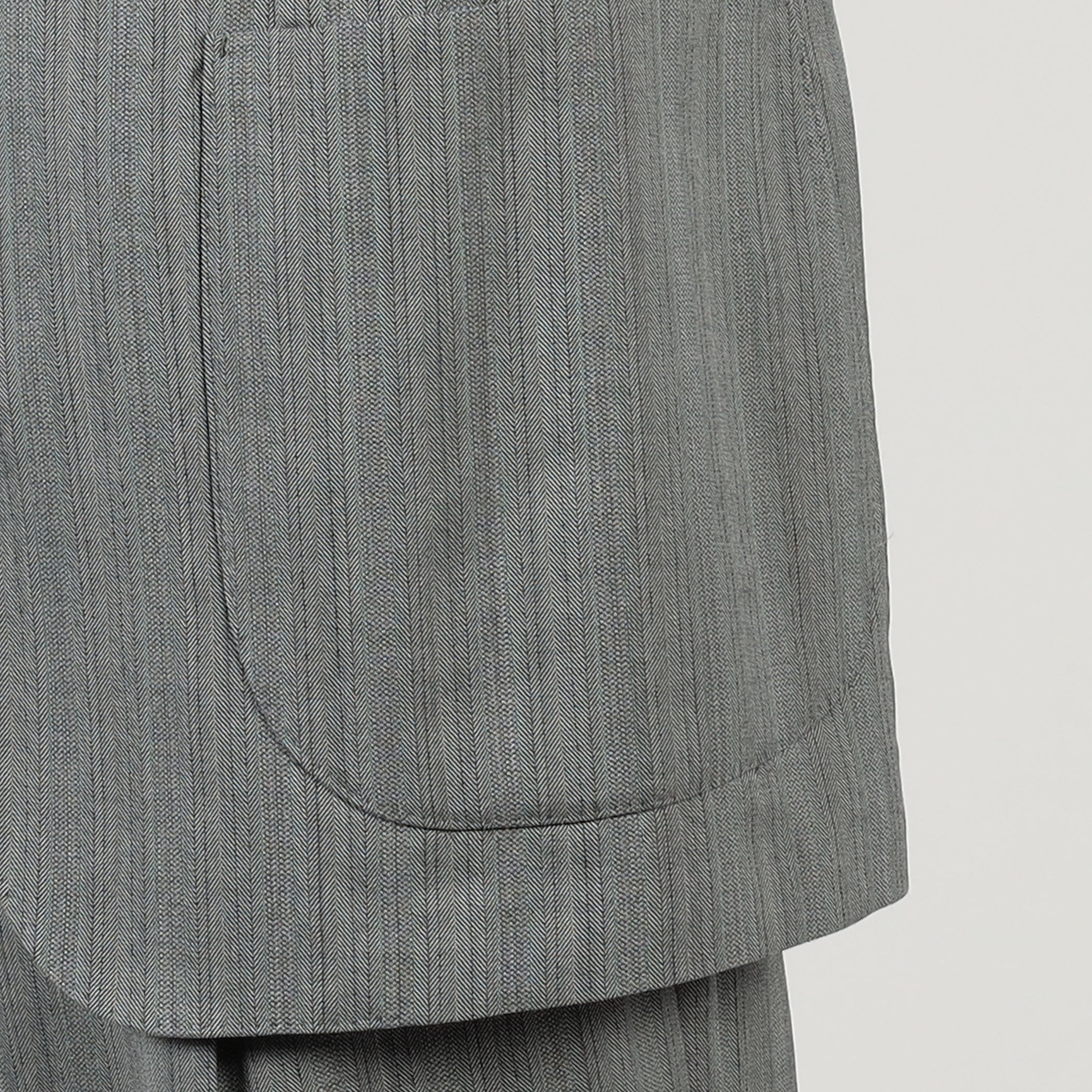 MAATEE&SONS ヘリンボーン アンコンシングルジャケット