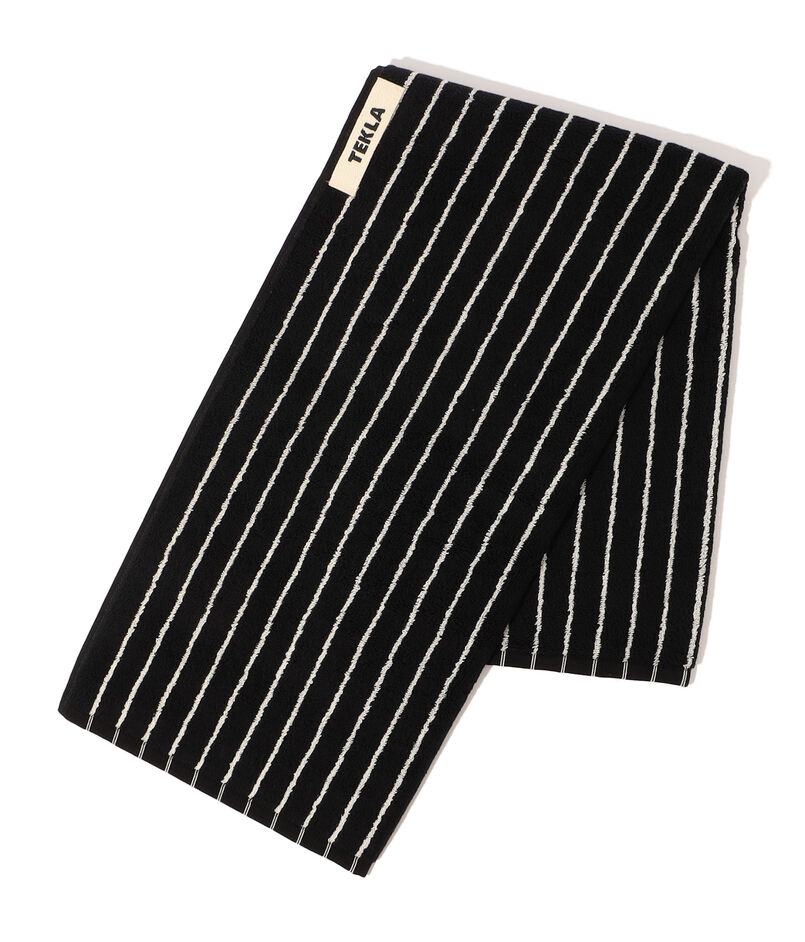 TEKLA オーガニックコットン ストライプハンドタオル
