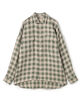 【別注】GUY ROVER リネンチェック オーバーシャツ