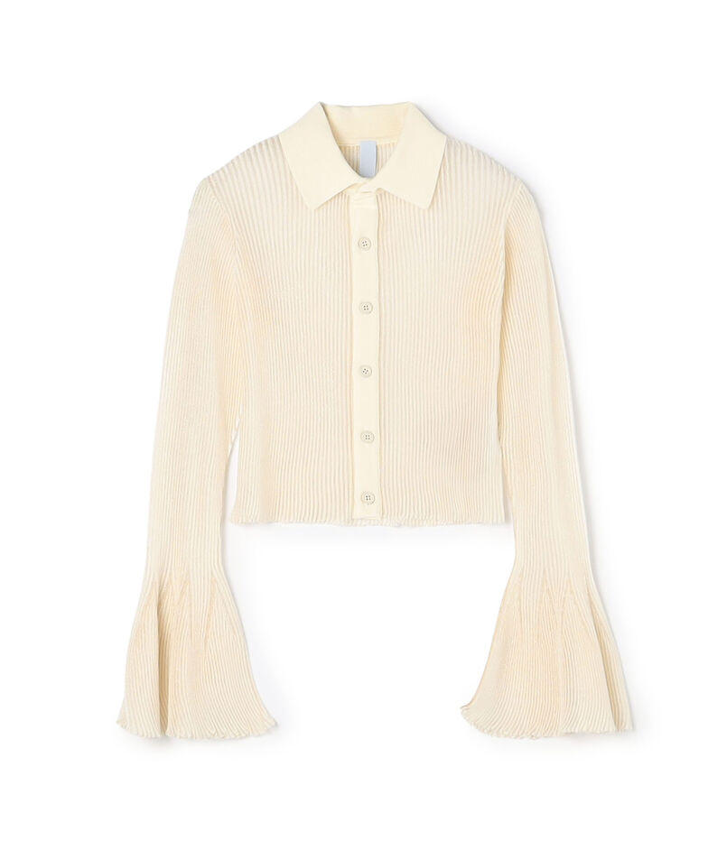 CFCL HYPHA GLITTER SHIRT CARDIGAN