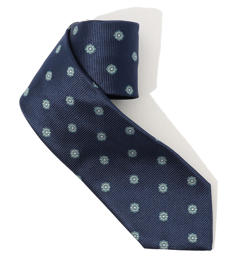 FRANCO BASSI シルクジャガード 小紋柄ネクタイ