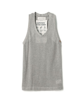 extreme cashmere mesh vest
