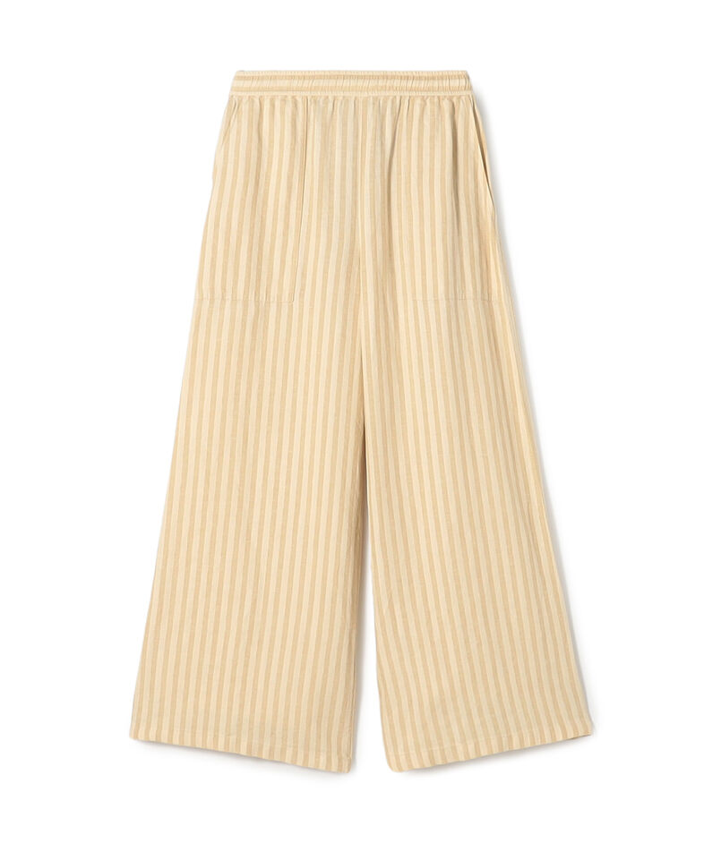 リノヘリンボーン イージーワイドパンツ