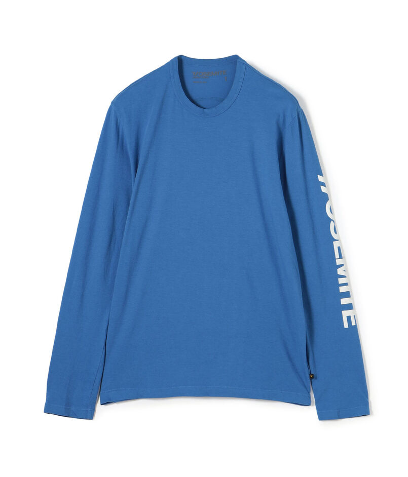 YOSEMITE グラフィックプリント ロングスリーブプルオーバー MLJ3351AM