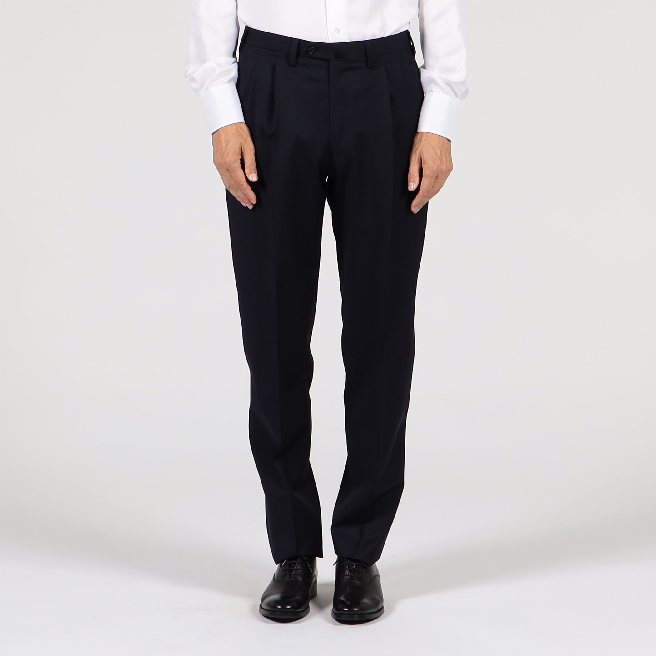 HORIZON TWILL 2プリーツスリムスラックス E.Zegna｜トゥモローランド 公式通販