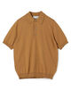 TOMORROWLAND tricot シルクコットン ニットポロシャツ SESIA