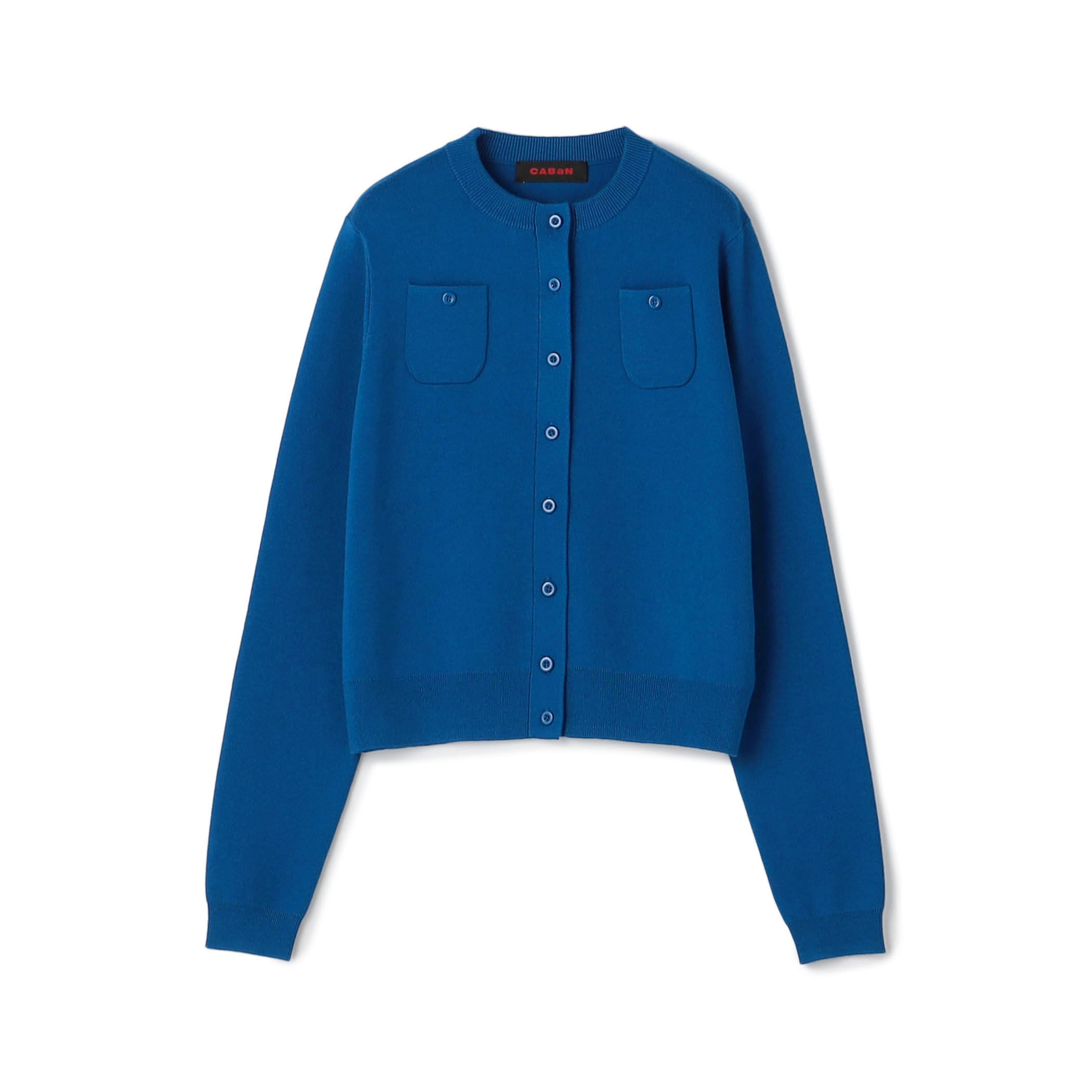 【美品】CABaN/キャバン/半袖カーディガン/ターコイズブルー/ CABaN（キャバン）｜レディース｜トゥモローランド 公式通販