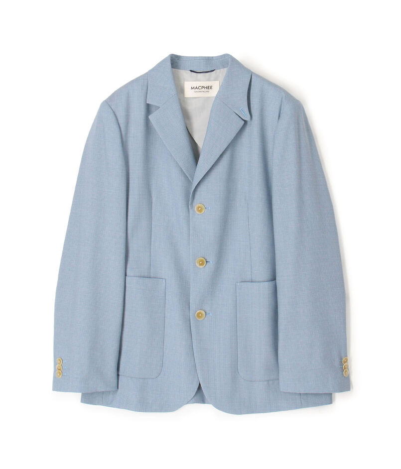 ウールカームスキン テーラードジャケット