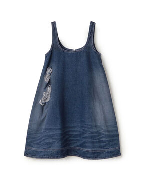 Simone Rocha DENIM MINI DRESS デニム ミニドレス