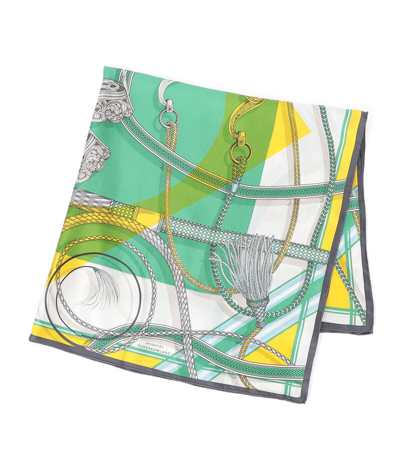 【別注】manipuri  CLASSIC BELT シルクスカーフ