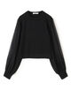 HYKE SHEER SLEEVES KNIT