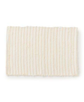 パイルストライプバスマット 50cm&times;70cm
