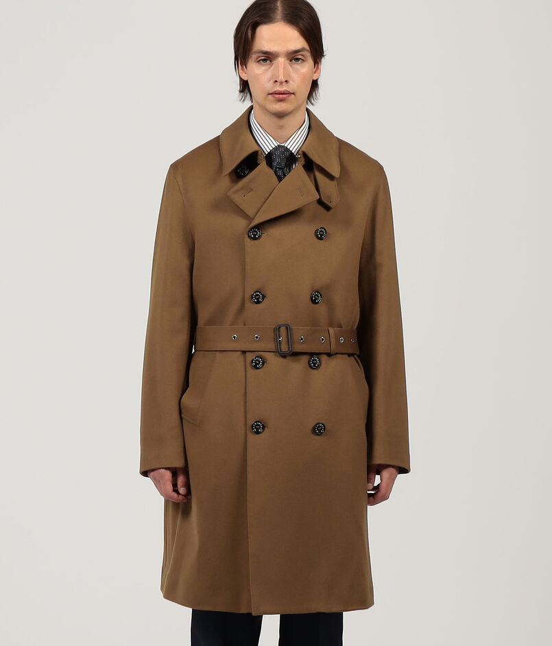 MACKINTOSH DUNKELD TRENCH ウール トレンチコート 