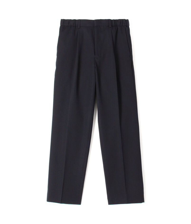 CABaN ウールギャバジン 1タックテーパードパンツ