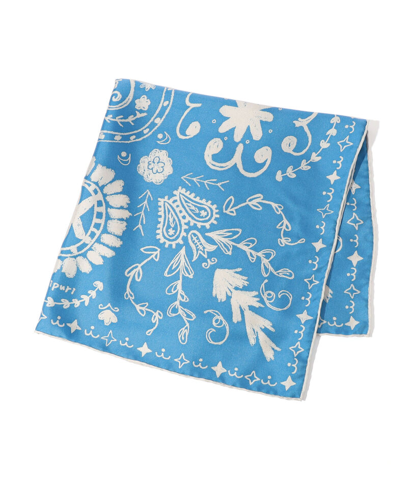 manipuri BANDANA シルクスカーフ