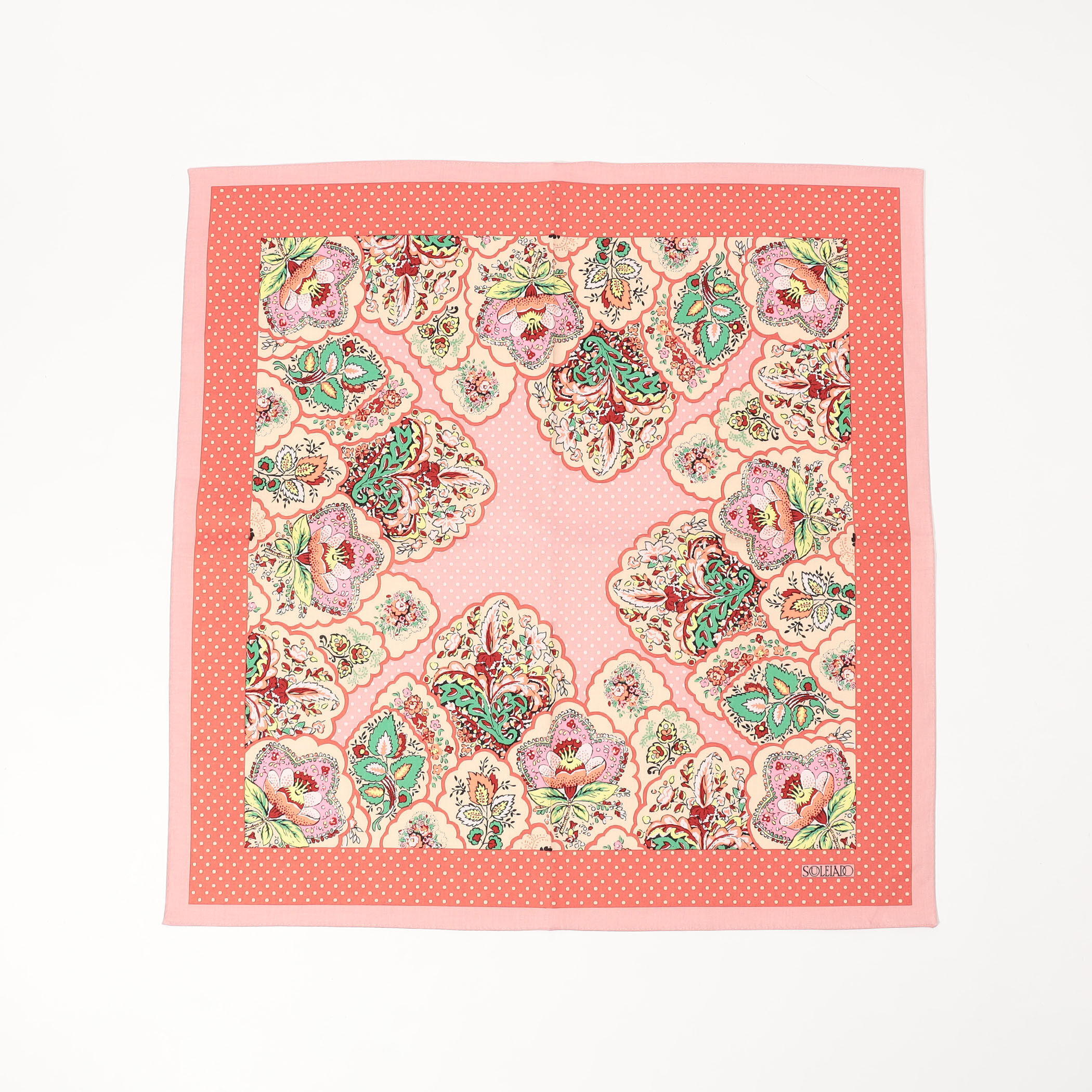 SOULEIADO コットンプリント バンダナ｜トゥモローランド 公式通販