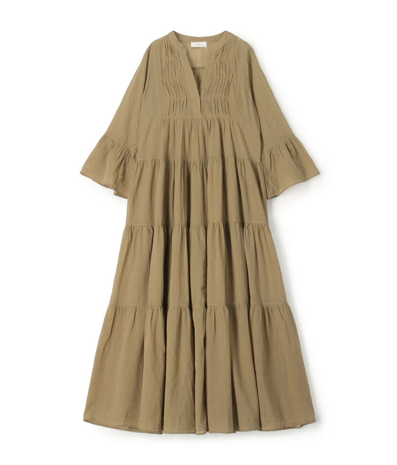 Devotion TWINS AMBER ギャザーティアードワンピース