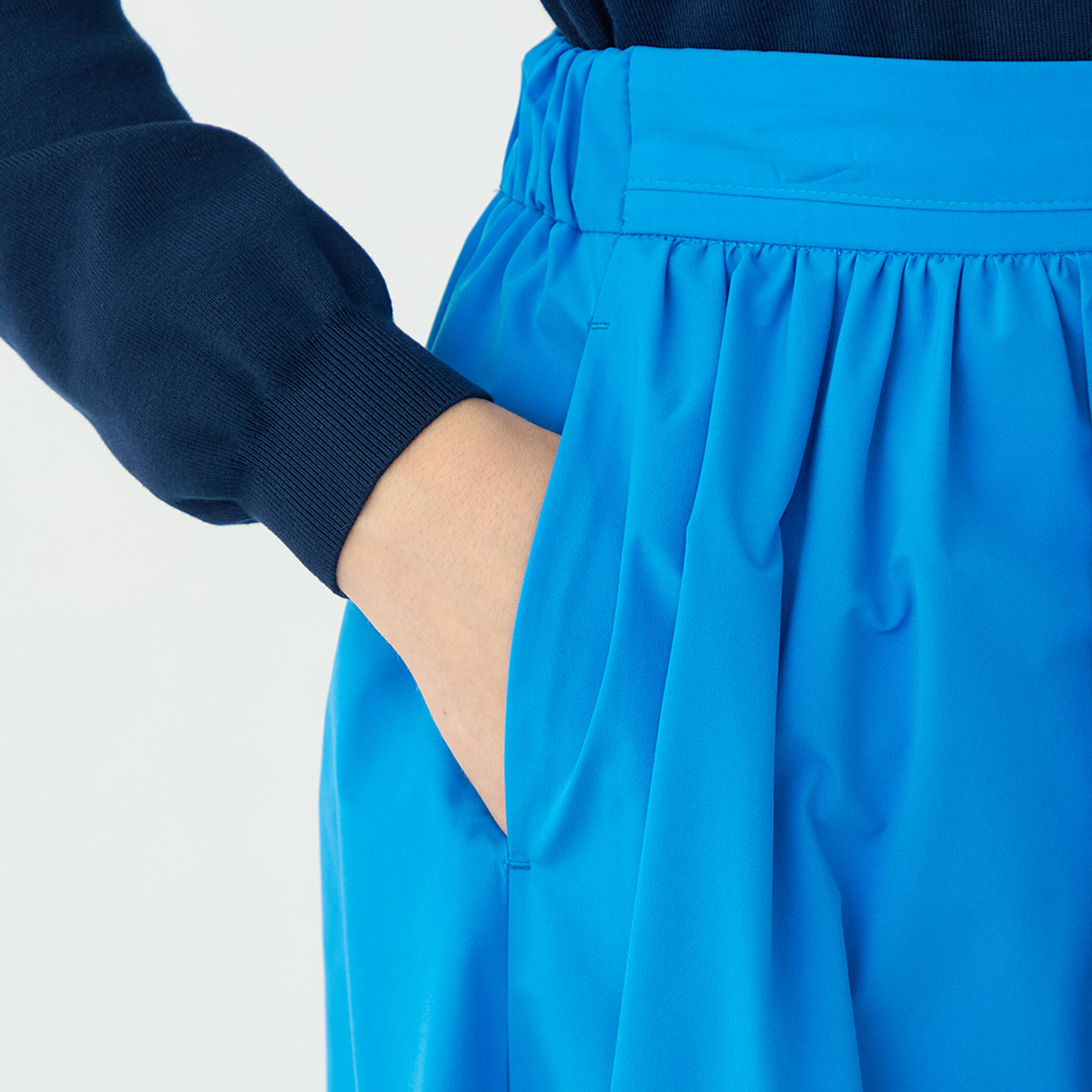 ストレッチタフタ ボリュームギャザースカート｜トゥモローランド 公式通販