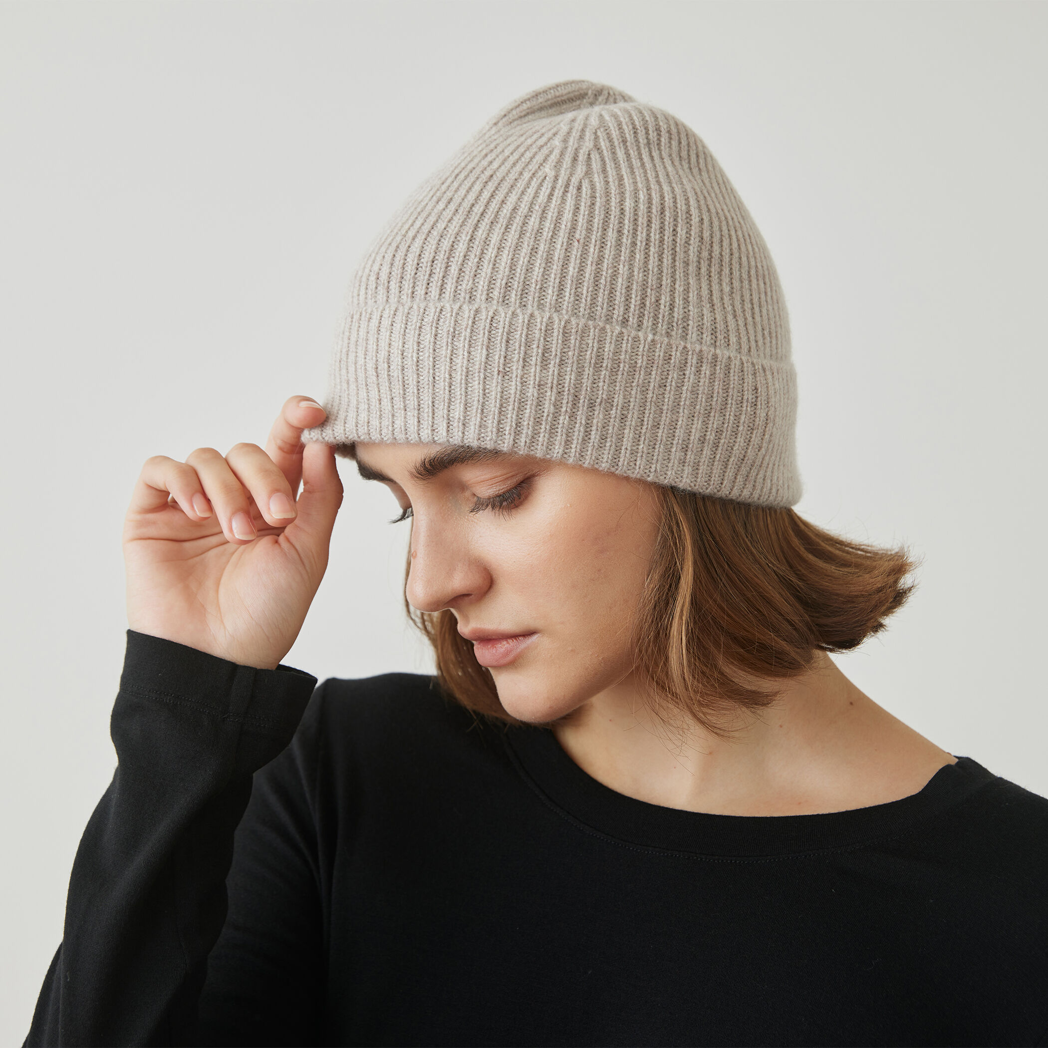 サーマルカシミヤ ビーニー ARBC0514｜トゥモローランド 公式通販