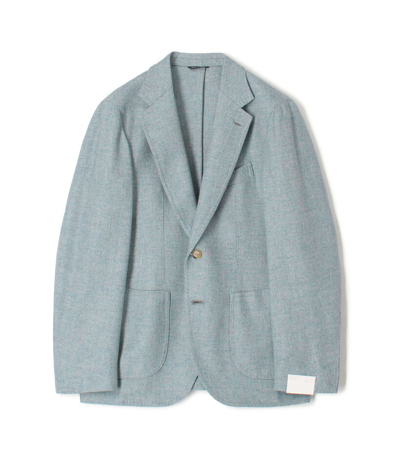 GABO ウール シングルブレステッド2Bジャケット
