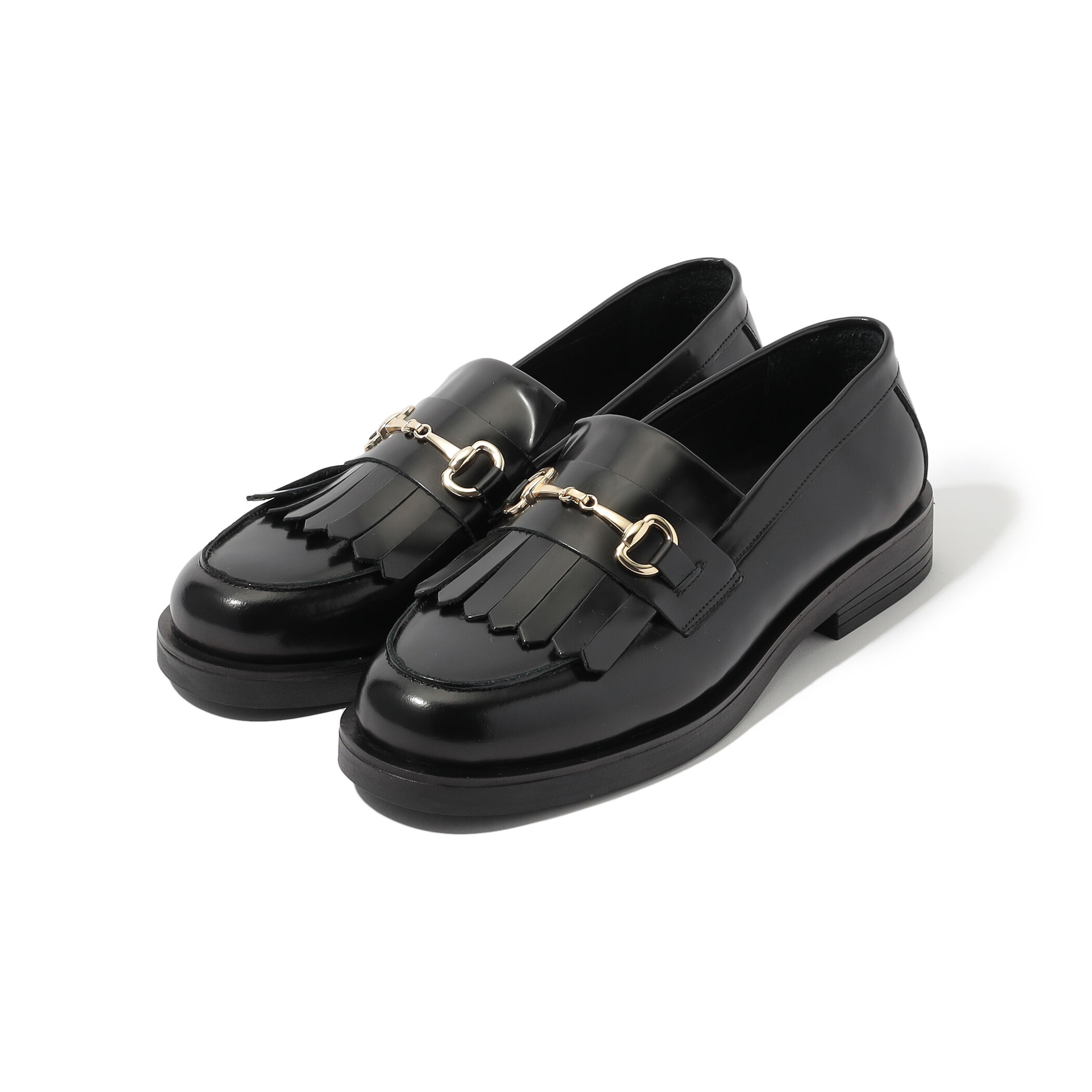 Shoe & Co. ブラック タッセルローファー regal スリッポン