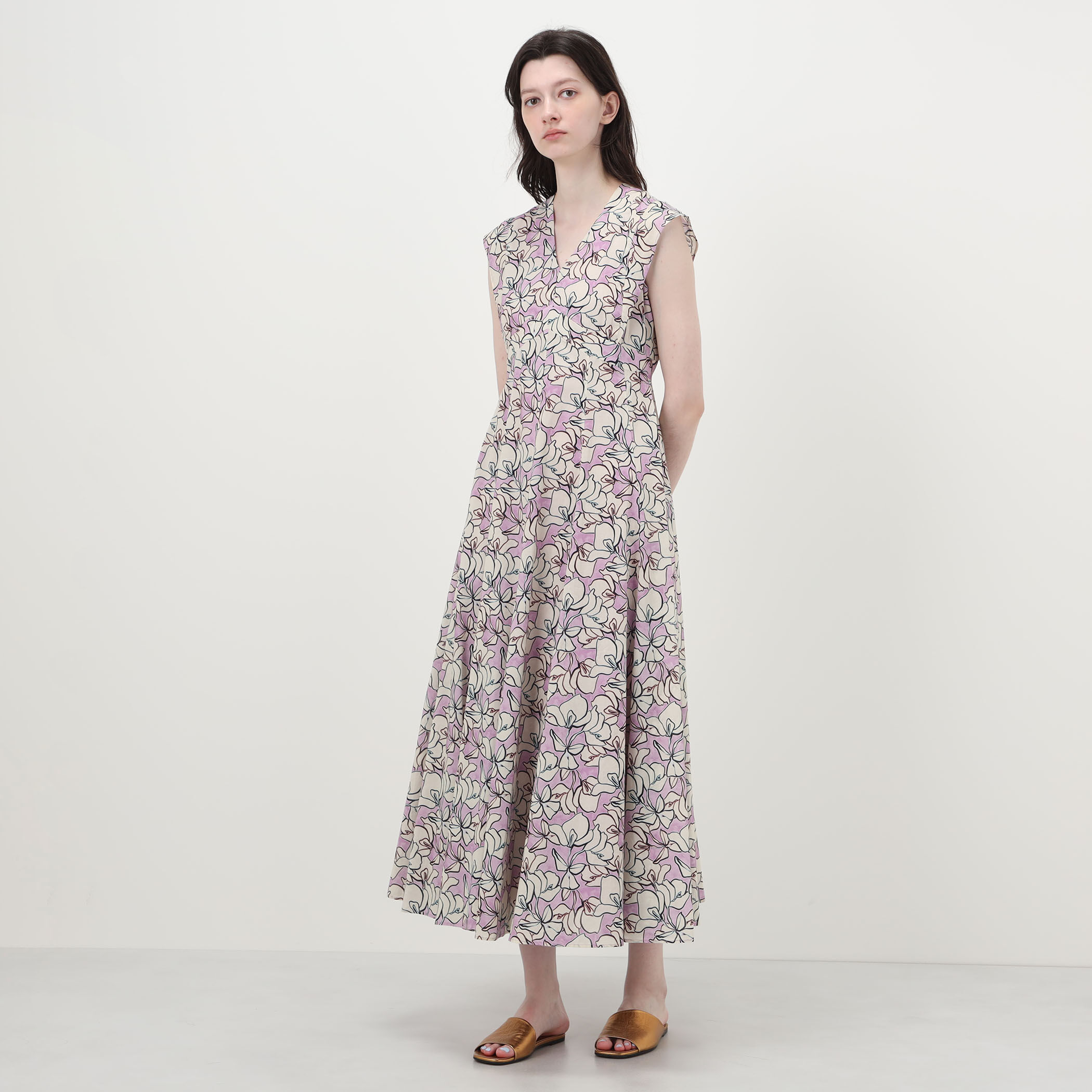 別注】MARIHA Flower Poem 夏の月のドレス｜トゥモローランド 公式サイト