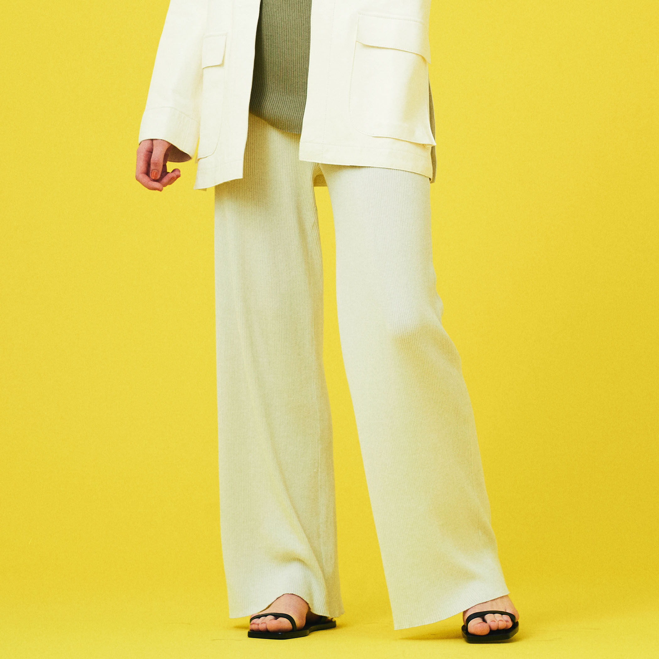 ❀theatre porducts コットンケーブルシャーリング ドレスパンツ❀ item63a2d6c999624.jpg